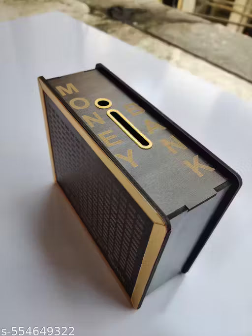 💵SmartSave™ MoneyBuddy 🏦/PREMIUM WOODEN BANK