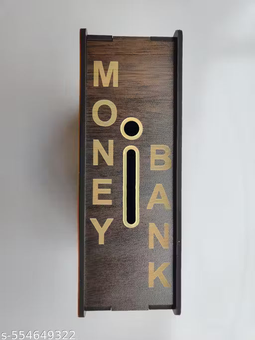 💵SmartSave™ MoneyBuddy 🏦/PREMIUM WOODEN BANK
